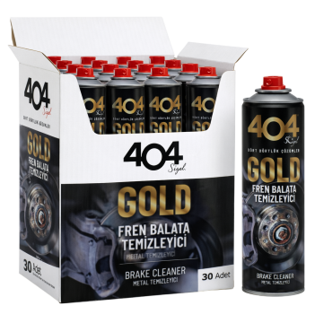 404 Gold Fren Balata Temizleyici 500 ML - 30 Adet - Koli Fiyatı