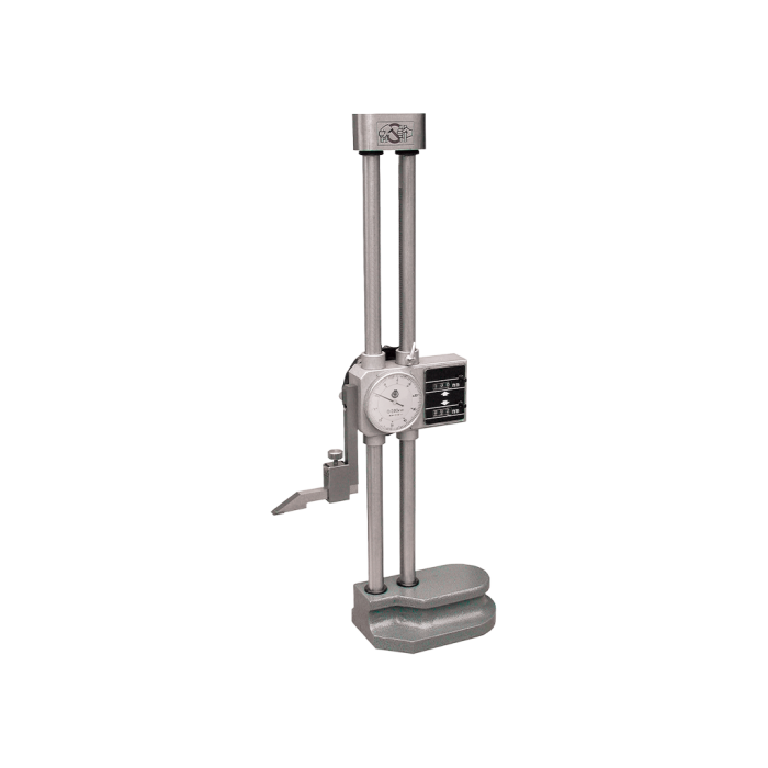 Çift Kolon Saatli Yükseklik Mihengiri 0-600mm