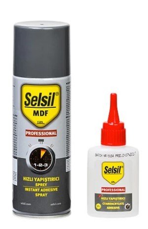 SELSİL MDF Hızlı Yapıştırıcı 400 ML + 100 Gram