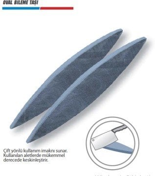 RODEX Oval Bileme Taşı - 100 Adet