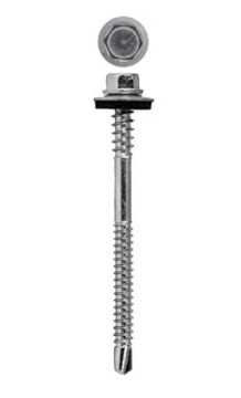 5.5 x 66mm Trapez Sandviç Panel Çatı Vidası 6mm Deler