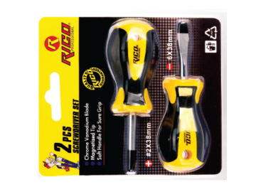 Rico 2 PC Topaç Tornavida Klasik Set (003-RK0030)