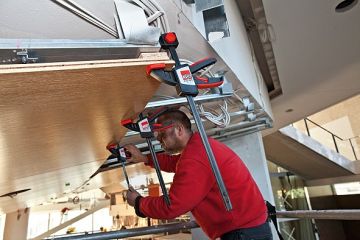 Bessey Cırcır Mekanizmalı Tek El İŞkence (İç-Dış) - Sıkma Kuvveti:2.000N BESEZ30-8 - 300 mm
