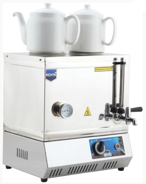 Remta EP 02 - 30 Model Çift Demlikli Pleytsiz Elektrikli Kahveci Ocağı 23 Litre