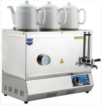Remta EP 03 - 55 Model Üç Demlikli Pleytsiz Elektrikli Kahveci Ocağı 33 Litre