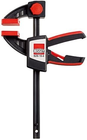 Bessey Cırcır Mekanizmalı Tek El İŞkence (İç-Dış) - Sıkma Kuvveti:2.000N BESEZ30-8 - 300 mm