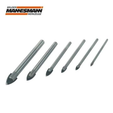 MANNESMANN MAN 54806 Cam Delme Matkap Ucu Seti, 6 Parça
