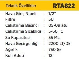 RTR MAX Su Tutucu 1/2''