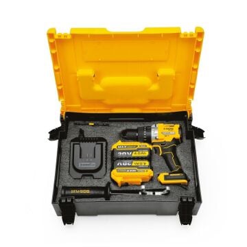 SGS5533 Akülü Darbeli Matkap Seti 20 Volt - 4 Amper - 130 Nm Tork (Kömürsüz Motor)