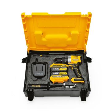 SGS5533 Akülü Darbeli Matkap Seti 20 Volt - 4 Amper - 130 Nm Tork (Kömürsüz Motor)