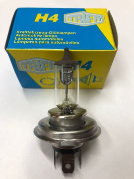 Trifa 01661 - 12 VOLT H4 43T 60/55 W Civalı Far Ampulü Tırnaklı