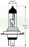 TRİFA H4 Halojen Ampul 12 VOLT H4 43T 90/100 W (10 Adet)