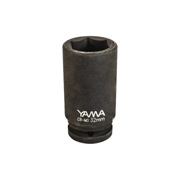 YAMA 3/4inç CrMo Metrik Uzun Lokmalar 55mm