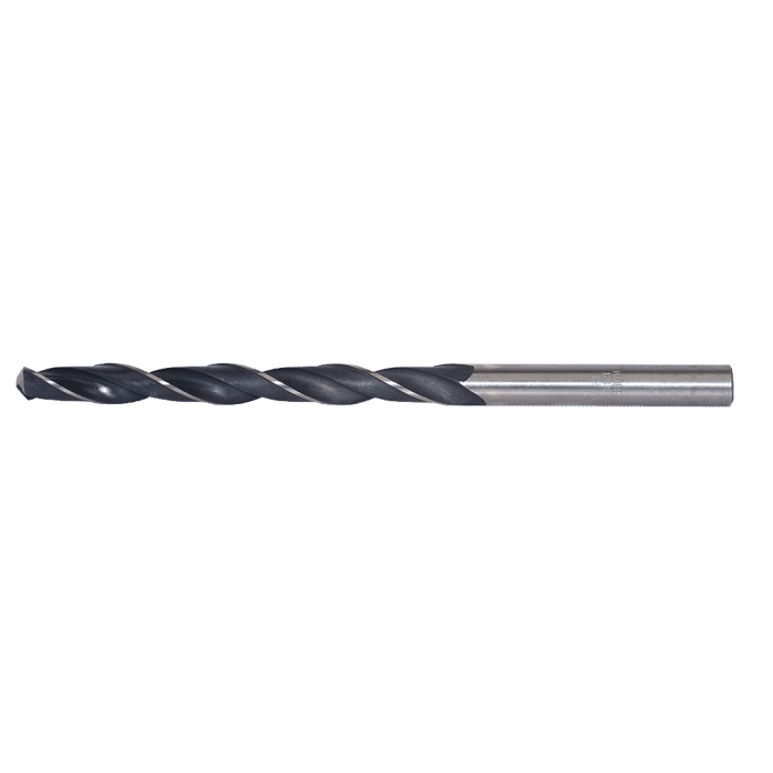DIN 340 Uzun Siyah Beyaz Silindirik Saplı Matkap Uçları 11.5mm