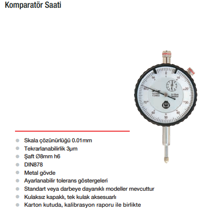 WERKA Komparatör Saati