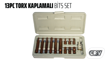 Rico 13 Parça Torx Kaplamalı Bits Set (005-KK0004)