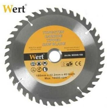 WERT 2540-115 Ahşap Kesme Testeresi Ø 115mm