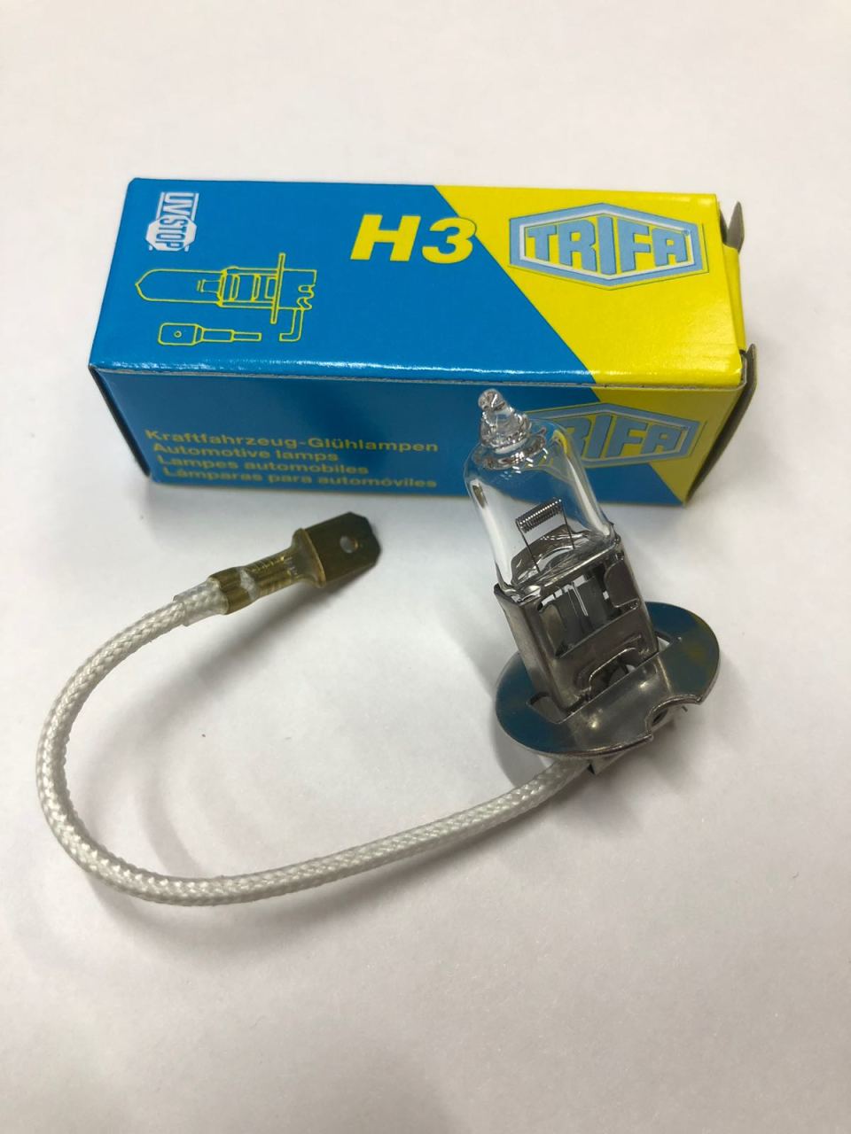 TRİFA 12 Volt H3 Sis Ampulü (Tüm Binek Araçlar İçin)