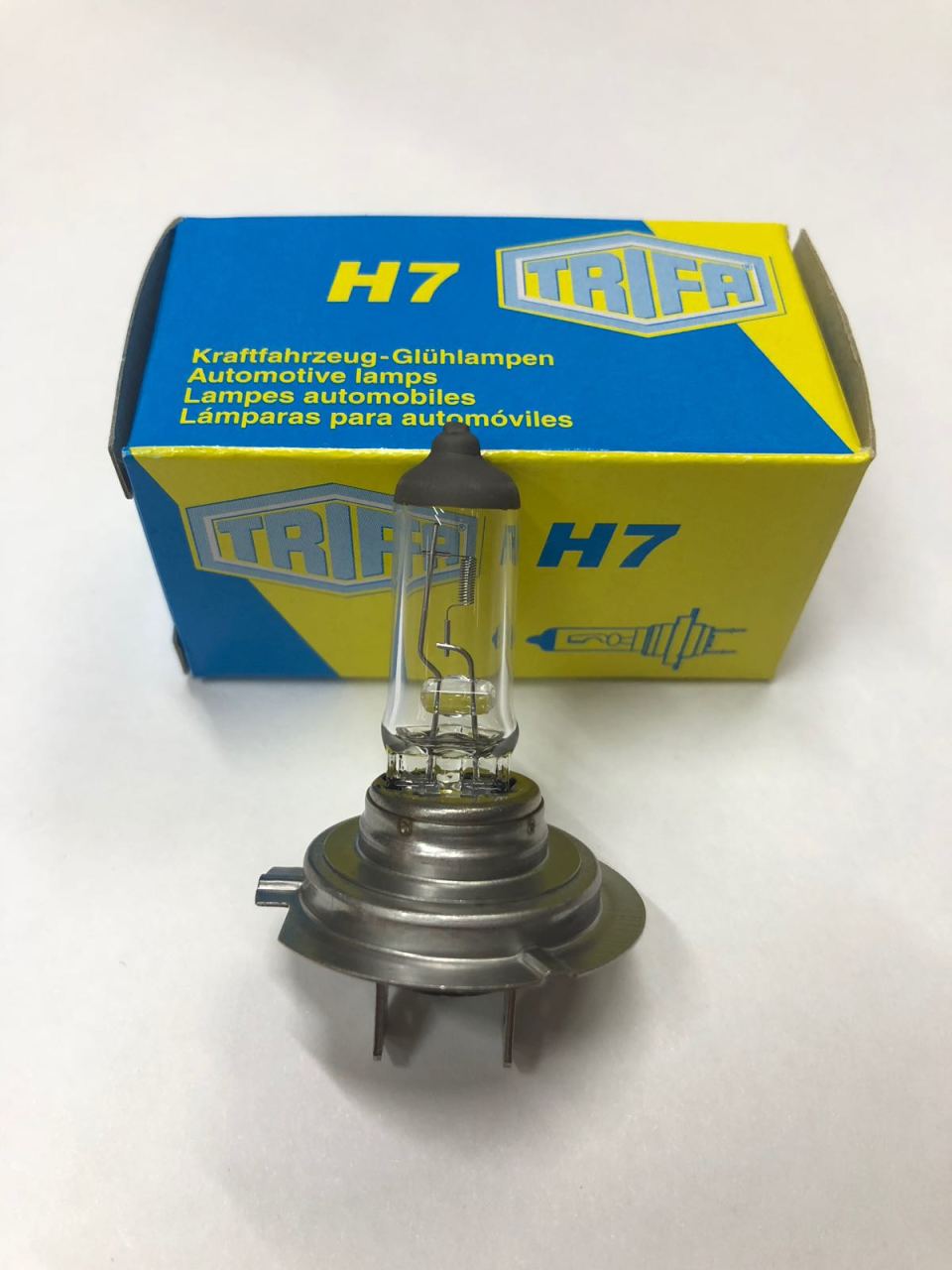 TRİFA 12 Volt H7 Kısa Far Ampulü