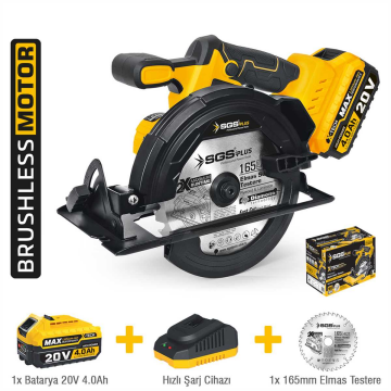 SGS5541 - 20 Volt 4 Amper 165mm Akülü Sunta Kesme Makinası