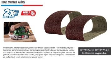 RODEX Tank Zımpara Kağıdı