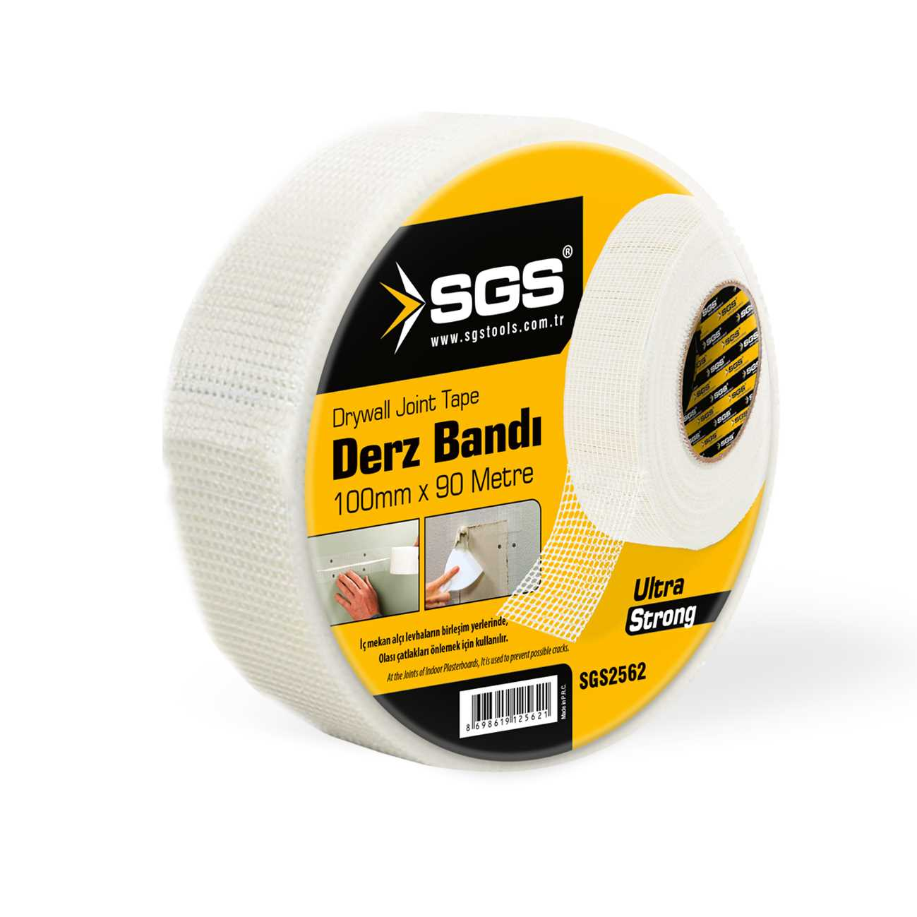 SGS2562 - Derz Bandı 100mm x 90 Metre - 70 Gram