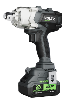 VOLTZ - 1000 Nm - 1/2 - 20 Volt 5 Amper Profesyonel Akülü Somun Sökme Makinası (VZIW-20-10)