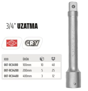 RİCO 3/4 Lokma Uzatma Ara Kol