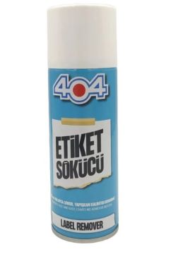 404 Yapışkan Temizleyici Etiket Sticker Sökücü 200 ML