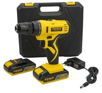 ROWN RN6018 Çift Akülü 18 Volt Akülü Matkap 1.3 Amper