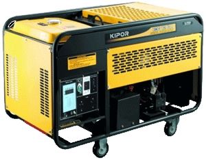 Kıpor KDE12000EA3 Dizel  Jeneratör Akülü (230/400 Volt - 11 kvA)