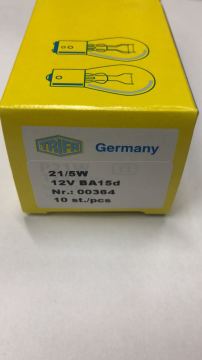 Trifa 03364 -  12 Volt 1016 Fren Park Ampulü Düz Tırnak