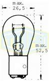 TRİFA Halojen Ampul 12 Volt 21/4 Watt (10 Adet)