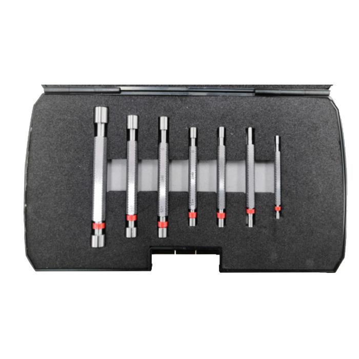 7 Parça 3...12 mm Düz Tampon Mastar Seti
