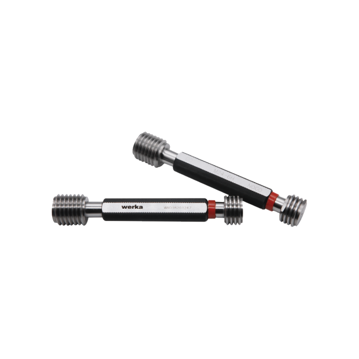 Gaz Diş Vida Tampon Mastar - Geçer Geçmez İkili Takım G 1/8'' x 28