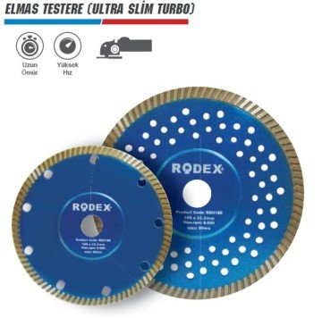 RODEX Ultra Slim Turbo Elmas Testere