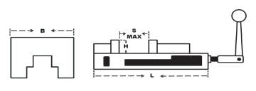 DW Hassas CNC Mengenesi Açılı Kilitleme - 100mm