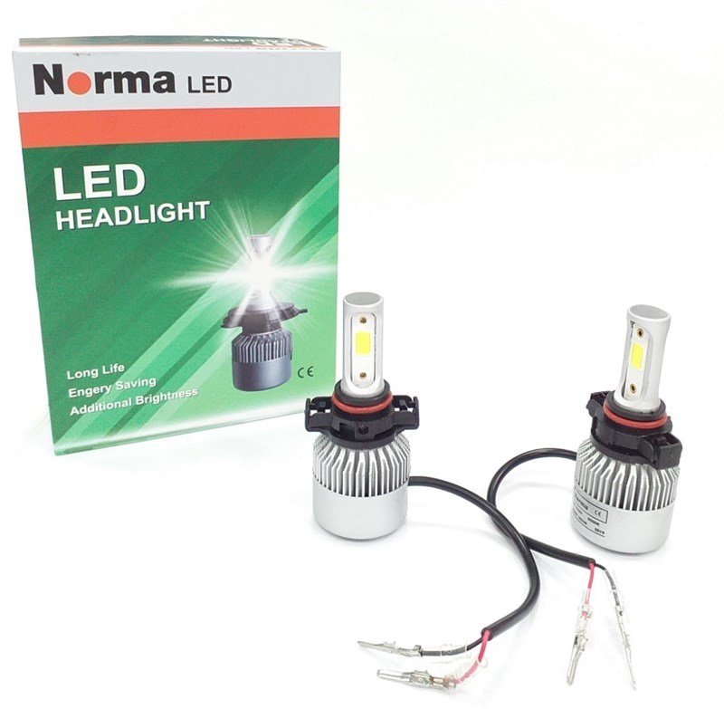 NORMA 9-32V PS24W-PS19W GÜNDÜZ LED FAR AMPUL SETİ 6000K COB LED