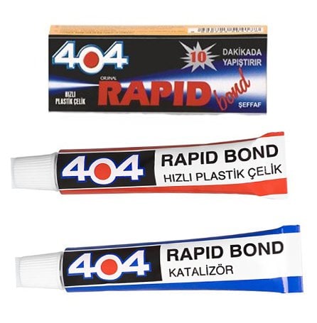 404 Rapid Bond Yapıştırıcı 16 Gram ŞEFFAF - Hızlı Kurur