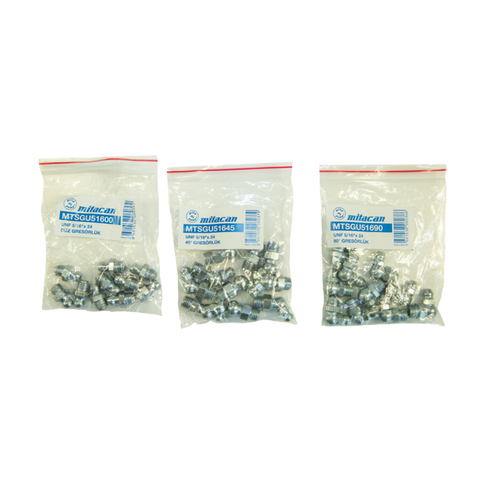 UNF Diş Gresörlükler UNF 1/4''x28 45° ( 10 ADET )
