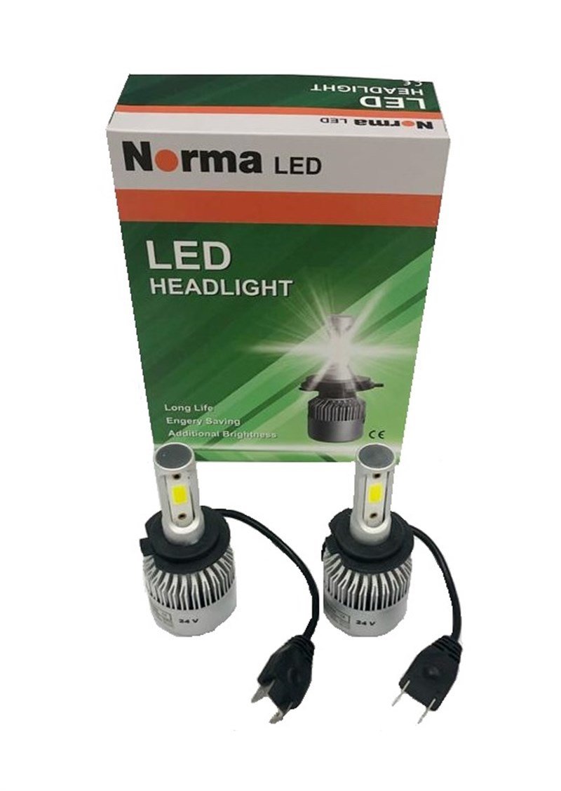 NORMA 24V H7 XENON LED FAR AMPUL SETI 6000K 8000 LUMEN COB LED