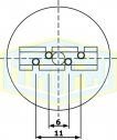 TRİFA Halojen Ampul 12 Volt Dipsiz 21,5 Watt (10 Adet)