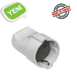 KLAUS Dişi Fiş Topraklı / 300 Adet