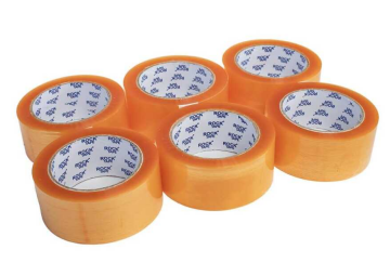 KLAS RockTape 45mm x 100 Metre Hotmelt Şeffaf Koli Ambalaj Paketleme Bandı - 6 Adet