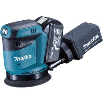 MAKİTA DBO180RFJ AKÜLÜ DAİRESEL TİTREŞİMLİ ZIMPARA 18 Volt