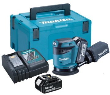 MAKİTA DBO180RFJ AKÜLÜ DAİRESEL TİTREŞİMLİ ZIMPARA 18 Volt