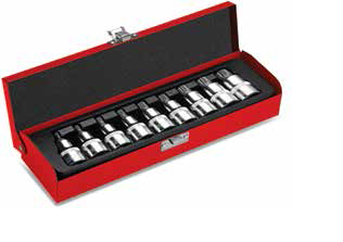 DHT 9 Parça 1/2 Spline Bits Lokma