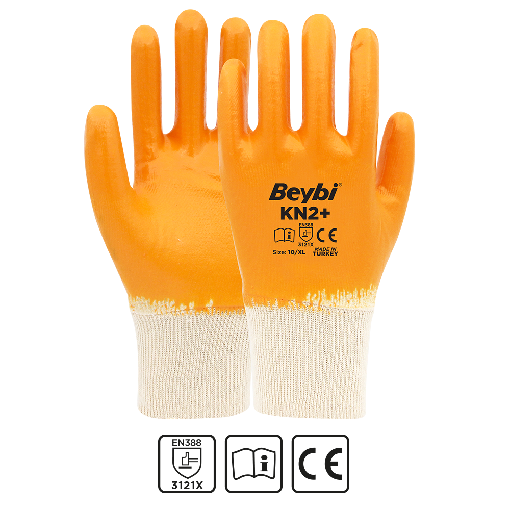 BEYBİ KN2+ Nitril Eldiven Tam Kaplama 288 Çift