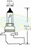 TRİFA HB4 Halojen Ampul 12 Volt Civalı (10 Adet)