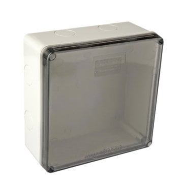 180x180x80 Termoplastik Polikarbonat Buat Şeffat Kapaklı - 4 ADET